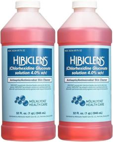 img 4 attached to Hibiclens Antimicrobial Skin Liquid Soap: 32 Fluid Ounce (Pack of 2) - Maximum Protection for Clean, Healthy Skin