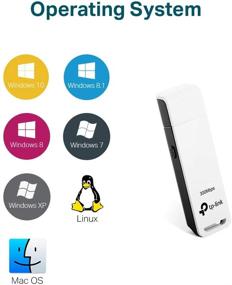 img 1 attached to TP-Link TL-WN821N N300 USB Wireless WiFi Network Adapter for PC, Compatible with Windows/Linux/Mac OS