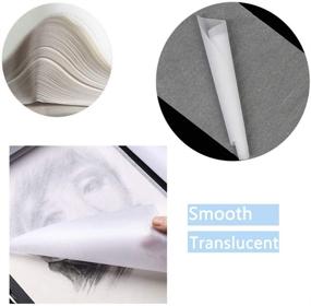 img 1 attached to 📝 300 Sheets of A4 Translucent Tracing Paper for Artists: Ideal for Pencil, Marker, and Ink Sketching