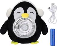 🐾 xamshor cute animal desk usb fan - portable rechargeable battery operated fan for table, home, office - 3 speeds logo
