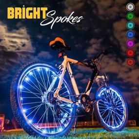 img 3 attached to 🚲 Imikoko LED Bike Wheel Lights: Enhance Your Cycling Experience with Super Bright Spoke Lights!