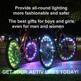 img 2 attached to 🚲 Imikoko LED Bike Wheel Lights: Enhance Your Cycling Experience with Super Bright Spoke Lights!