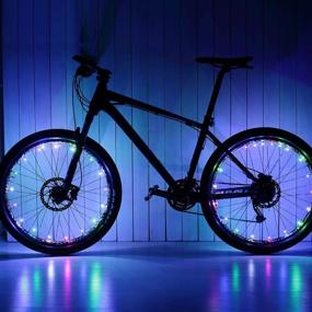 img 4 attached to 🚲 Imikoko LED Bike Wheel Lights: Enhance Your Cycling Experience with Super Bright Spoke Lights!