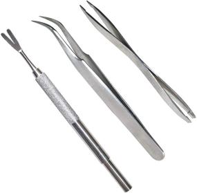 img 4 attached to 🐾 Acronde Tick Remover Tool Set: 3 Pack Stainless Steel Kit for Cats and Dogs