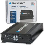 🔊 blaupunkt amp7502: powerful 750w 2-channel full-range amplifier logo