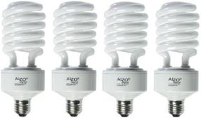 img 3 attached to Лампы ALZO Joyous Light® 45W CFL, полный спектр, 5500K, 2800 люмен, 120V, набор из 4 штук