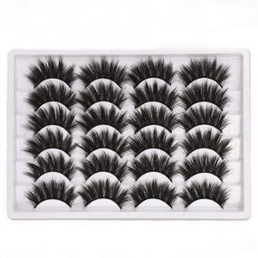 img 3 attached to Драматические пушистые ресницы от Newcally Lashes