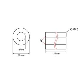 img 1 attached to Самосмазывающиеся спеченные втулки Uxcell Bearing