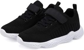 img 1 attached to 👟 Comfortable and Stylish Casbeam Breathable Sneakers: Lightweight Athletic Boys' Shoes