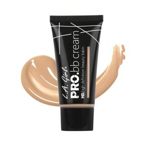 img 2 attached to 💄 L.A. Girl Pro BB Cream HD Beauty Balm, Neutral Shade, 1 Fluid Ounce