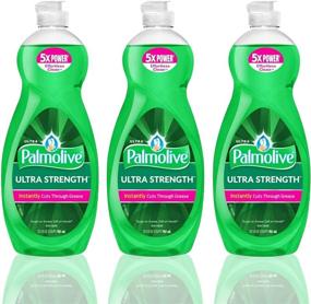 img 4 attached to 🧼 Palmolive Ultra Strength Dish Soap - 10 oz (Set of 3)