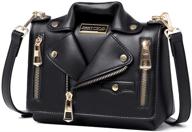 👩 сумки sfly women chain motorcycle shoulder rivet: сумка с цепочкой в виде мотоцикла из кожи для девушек логотип