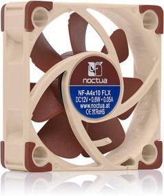 img 3 attached to 🔵 Noctua NF-A4x10 FLX: Premium 40x10mm Quiet Fan, 3-Pin (Brown)
