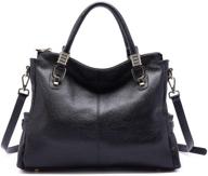 tomchan women genuine satchel handbags shoulder crossbody women's handbags & wallets logo