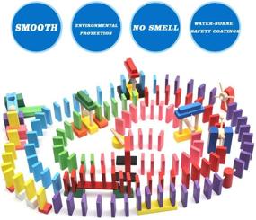 img 2 attached to 🎨 MorTime Colorful Dominoes: Building and Storage Set
