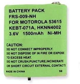 img 1 attached to Motorola KEBT 1300 Battery 1500MAh Rechargeable