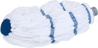 🧹 efficient quickie microfiber twist mop refill - h11 0362m312, white, 16-inch x 3.75-inch: superior cleaning performance logo