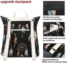 img 2 attached to Backpack Convertible Handbags Crossbody Shoulder Women's Handbags & Wallets