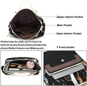 img 3 attached to Backpack Convertible Handbags Crossbody Shoulder Women's Handbags & Wallets