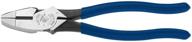 klein tools d213-9ne плоскогубцы: плоскогубцы высокого плеча 9 дюймов для резки меди, алюминия и мягких металлов. логотип