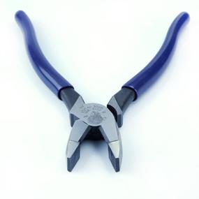 img 1 attached to Klein Tools D213-9NE Плоскогубцы: Плоскогубцы высокого плеча 9 дюймов для резки меди, алюминия и мягких металлов.