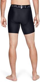 img 2 attached to Under Armour Men's HeatGear Armour 2.0 6-inch Compression Shorts – Enhanced Performance and Comfort