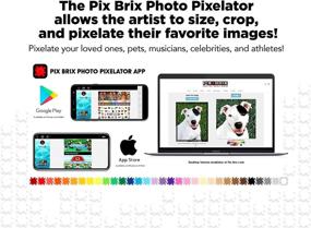 img 1 attached to Pix Brix Pixel Puzzle Bricks