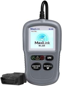 img 4 attached to 🔧 Autel ML329 OBD2 Scanner: Advanced AL319 Code Reader with AutoVin, Engine Fault and CAN Scan Tool - Patented One-Click I/M Function