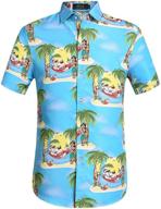 stylish holiday casual hawaiian christmas men's clothing and shirts by sslr logo