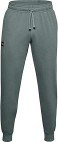 img 1 attached to 👖 Enhanced SEO: Under Armour Rival Fleece Joggers for Men