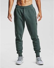 img 4 attached to 👖 Enhanced SEO: Under Armour Rival Fleece Joggers for Men