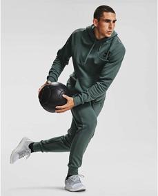 img 3 attached to 👖 Enhanced SEO: Under Armour Rival Fleece Joggers for Men