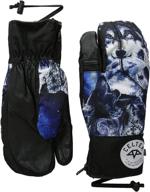 celtek mens trippin mittens small logo