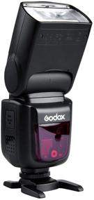 img 1 attached to 📸 Godox V860II-F TTL GN60 2.4G HSS 1/8000s Li-ion Battery Camera Flash Speedlite Speedlight with X1T-F Wireless Trigger Transmitter – Compatible for Fujifilm Cameras| Softbox, Filters, USB LED
