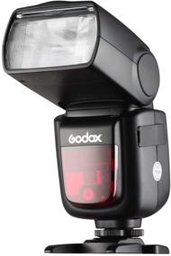 img 2 attached to 📸 Godox V860II-F TTL GN60 2.4G HSS 1/8000s Li-ion Battery Camera Flash Speedlite Speedlight with X1T-F Wireless Trigger Transmitter – Compatible for Fujifilm Cameras| Softbox, Filters, USB LED