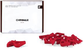 img 2 attached to Амортизационные подушки Noctua NA-SAVP1 chromax.red для вентиляторов 120/140 мм (красные, набор из 16 штук)