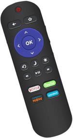 img 1 attached to Highly Compatible New Remote - Designed for RCA Roku TV RTR3260 RTR3261 RTU5540 RTR4060 RTR5060 RTR5061 RTRU5527 RTR3260-W RTRU5027-W RTR4360-W 101018E00006 RTR4360 RTR4361 RTR4360US RTR3260US