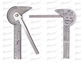 img 4 attached to 📐 PRECISE Precision with PURPOSE Protractor Square Centre Divider