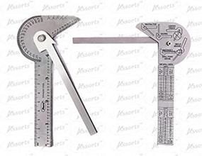 img 3 attached to 📐 PRECISE Precision with PURPOSE Protractor Square Centre Divider