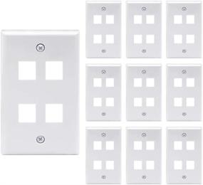 img 4 attached to Listed VCE Keystone Modular Inserts Accessories & Supplies for Audio & Video Accessories