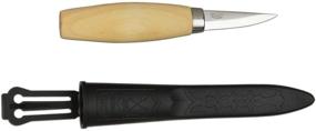 img 2 attached to 🔪 SEO-Optimized: Morakniv Wood Carving Knife 106 - Laminated Steel Blade, 3.2-Inch (M-106-1630)