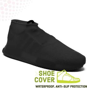 img 2 attached to 👟 BAYI - Waterproof Anti Slip Sneaker Silicone Shoe Cover: Multifunctional Rain Shoes Boot with Excellent Grip