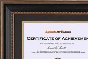 img 1 attached to Space Art Deco Ornate Certificate