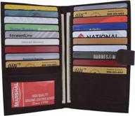 💼 1529cf leather bifold credit holder: the ultimate men's wallet and money organizer логотип