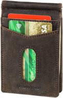 💳 slim bifold wallet with id window logo