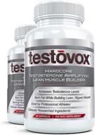 💪 testovox lean muscle builder with hardcore testosterone amplification - pack of 2, 60 capsules logo