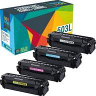 do it wiser clt-503l compatible printer toner cartridge replacement for samsung c3060fw c3010dw c3060, 4 pack - clt-k503l clt-c503l clt-m503l clt-y503l logo