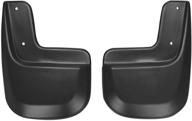 🚗 husky liners rear mud guards (black) for 2007-2014 ford edge - fits models with standard or optional cladding - product number 59411 logo