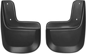 img 4 attached to 🚗 Husky Liners Rear Mud Guards (Black) for 2007-2014 Ford Edge - Fits Models with Standard or Optional Cladding - Product Number 59411