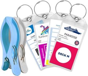 img 4 attached to 🚢 Cruise Luggage Tags Traveling Tag: Streamlining Your Cruise Voyage